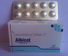 ALBICET TAB. | Levocetirizine HCL 5mg (Alu-Alu) ALBICET TAB. | Levocetirizine HCL 5mg (Alu-Alu)
